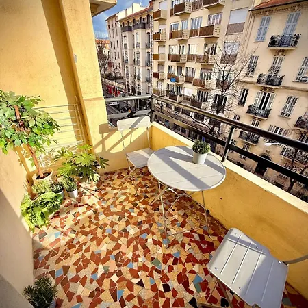 Avec Terrasse Pour Amoureux 公寓 尼斯