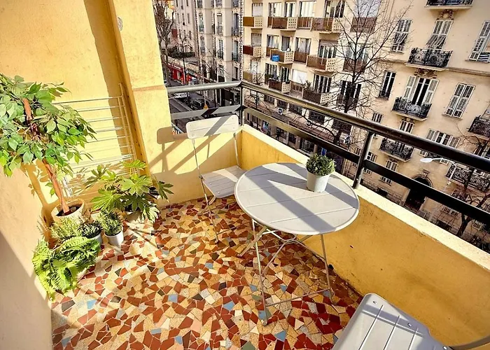 Avec Terrasse Pour Amoureux 公寓 尼斯